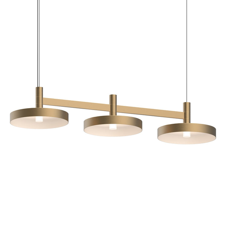 Sonneman - 1783.14 - LED Linear Pendant - Systema Staccato - Brass
