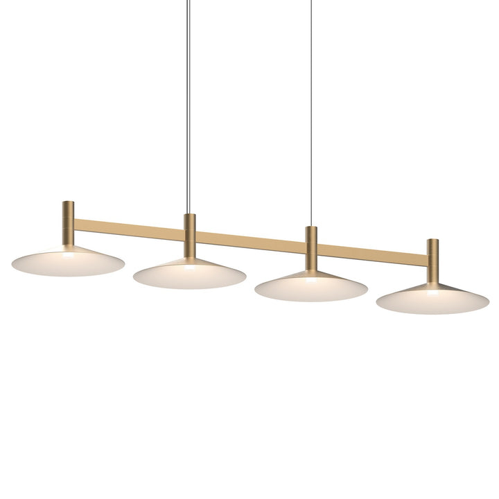 Sonneman - 1784.14 - LED Linear Pendant - Systema Staccato - Brass