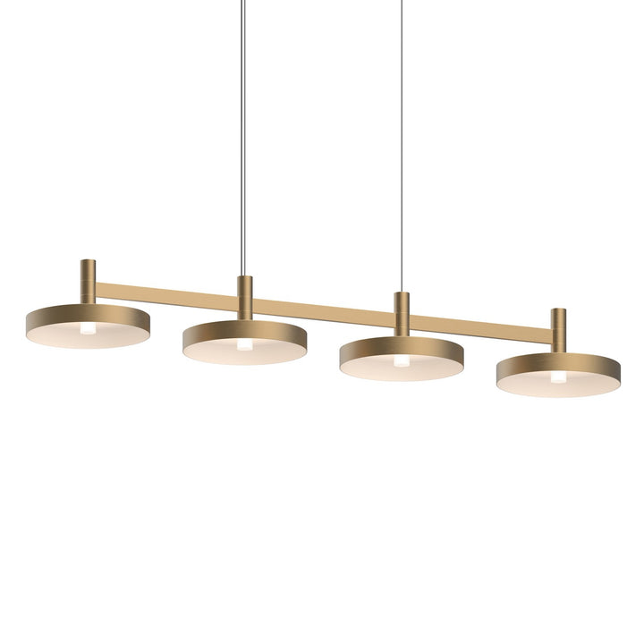 Sonneman - 1784.14 - LED Linear Pendant - Systema Staccato - Brass