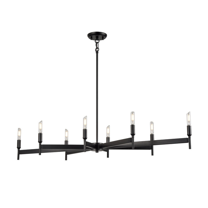 DVI Canada - DVP27341MF+EB - Eight Light Linear - Cambrai - Multiple Finishes And Ebony