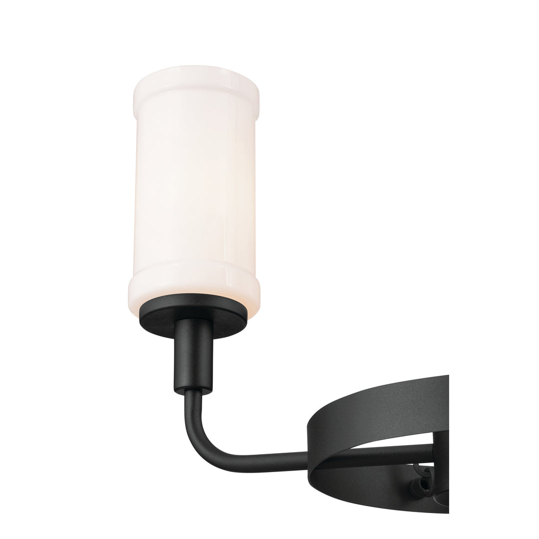 Kichler Canada - 52450BKT - Three Light Mini Chandelier - Vetivene - Textured Black