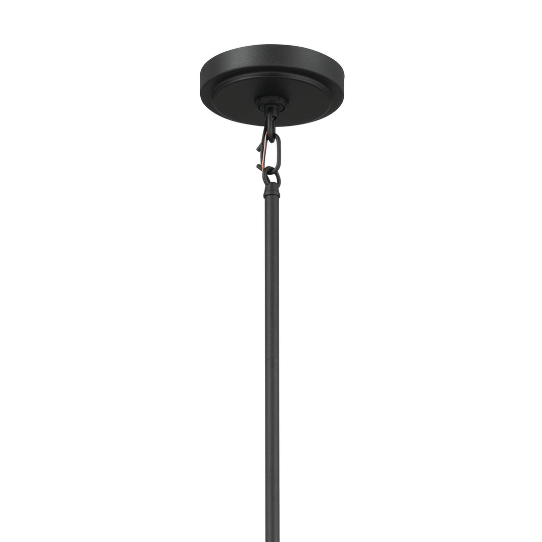 Kichler Canada - 52451BKT - Six Light Chandelier - Vetivene - Textured Black