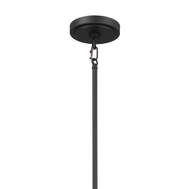 Kichler Canada - 52451BKT - Six Light Chandelier - Vetivene - Textured Black