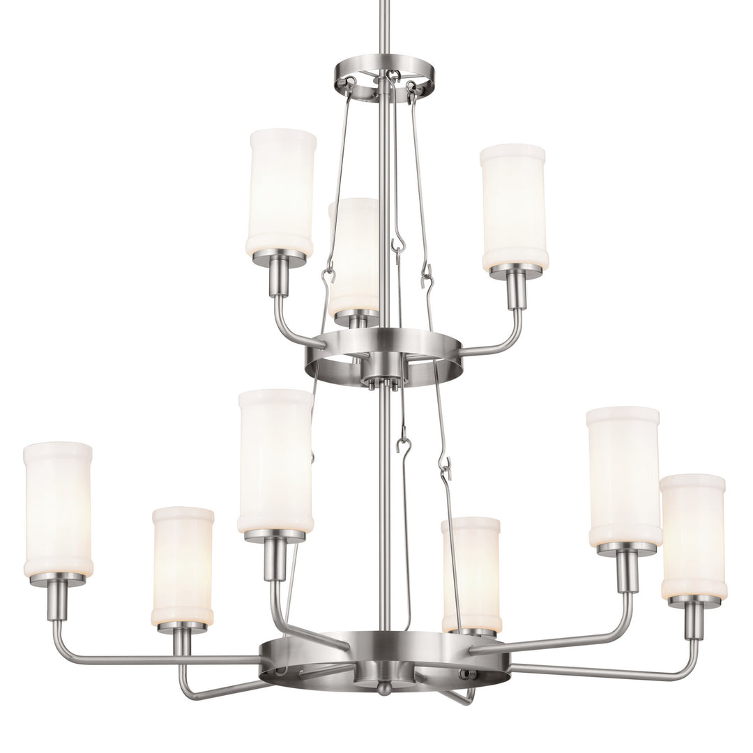 Kichler Canada - 52452CLP - Nine Light Chandelier - Vetivene - Classic Pewter