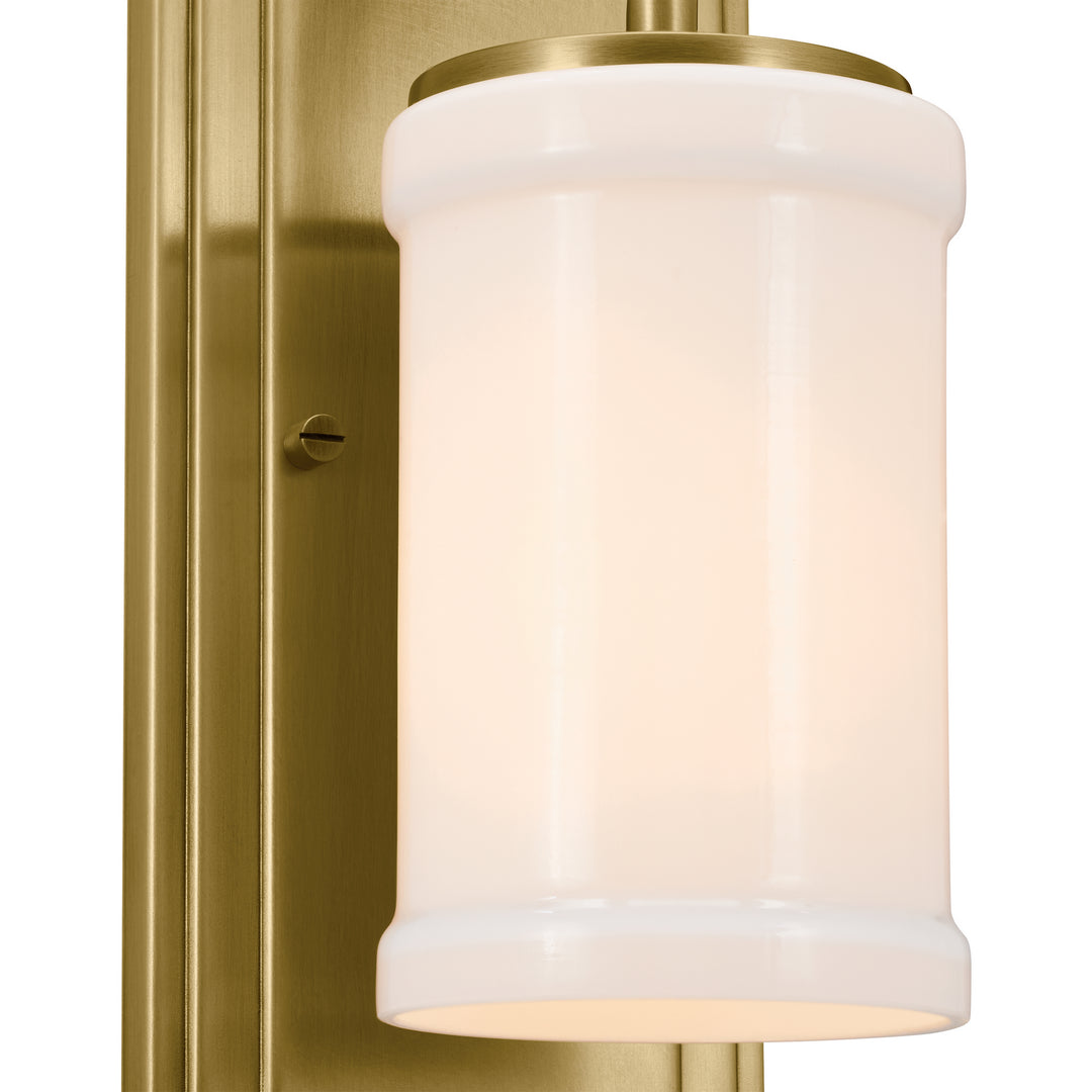 Kichler Canada - 52454NBR - One Light Wall Sconce - Vetivene - Natural Brass