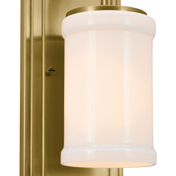 Kichler Canada - 52454NBR - One Light Wall Sconce - Vetivene - Natural Brass