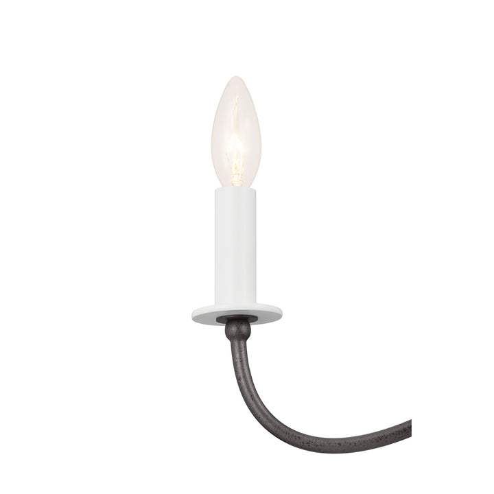 Kichler Canada - 52455AVI - Five Light Chandelier - Freesia - Anvil Iron