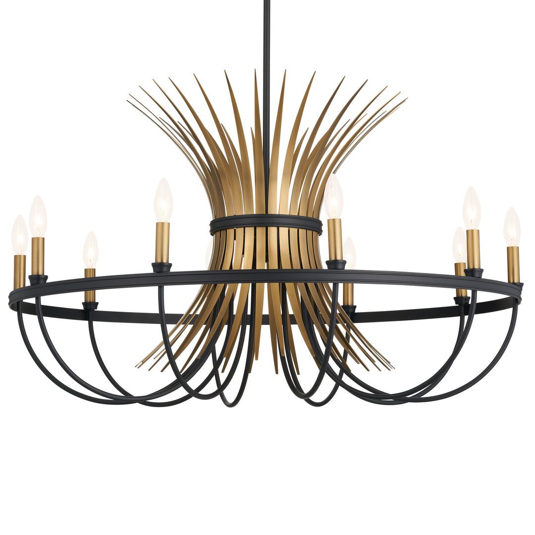 Kichler Canada - 52459BK - Ten Light Chandelier - Baile - Black