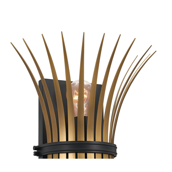 Kichler Canada - 52461BK - Two Light Wall Sconce - Baile - Black
