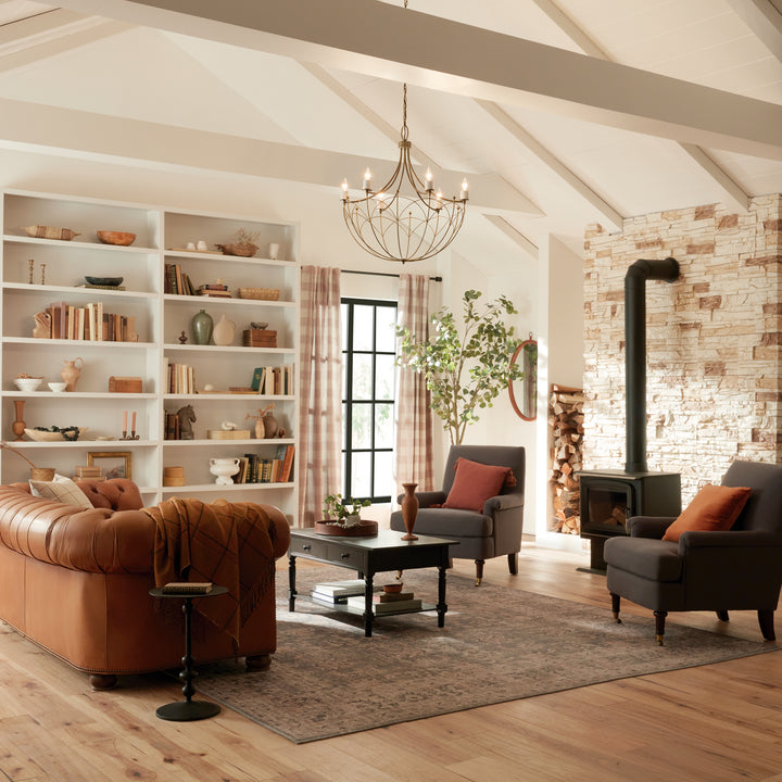 Kichler Canada - 52462CHZ - Six Light Chandelier - Topiary - Character Bronze