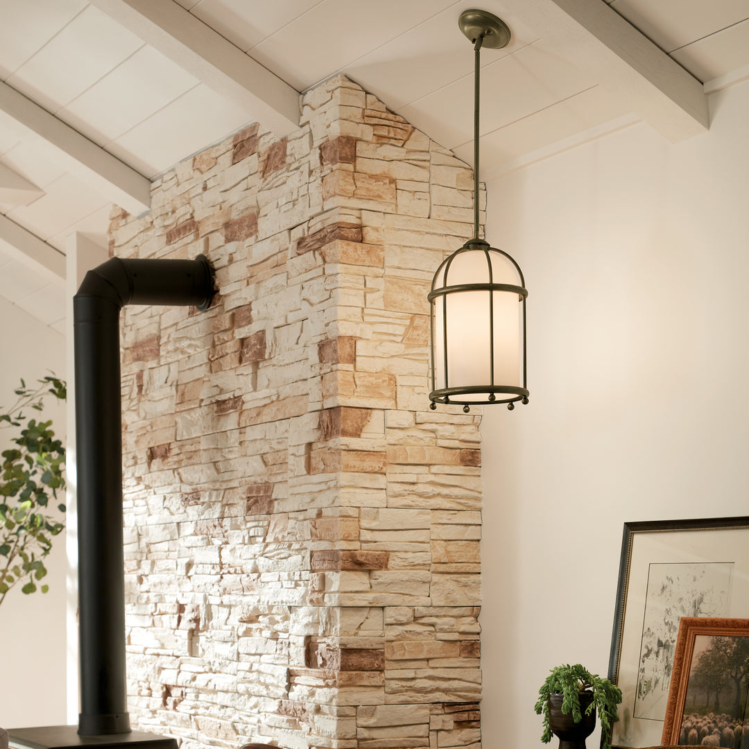 Kichler Canada - 52464CHZ - One Light Pendant - Topiary - Character Bronze