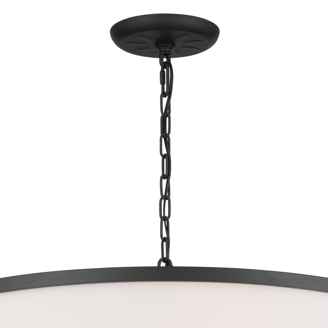 Kichler Canada - 52466BKT - Six Light Chandelier - Heddle - Textured Black