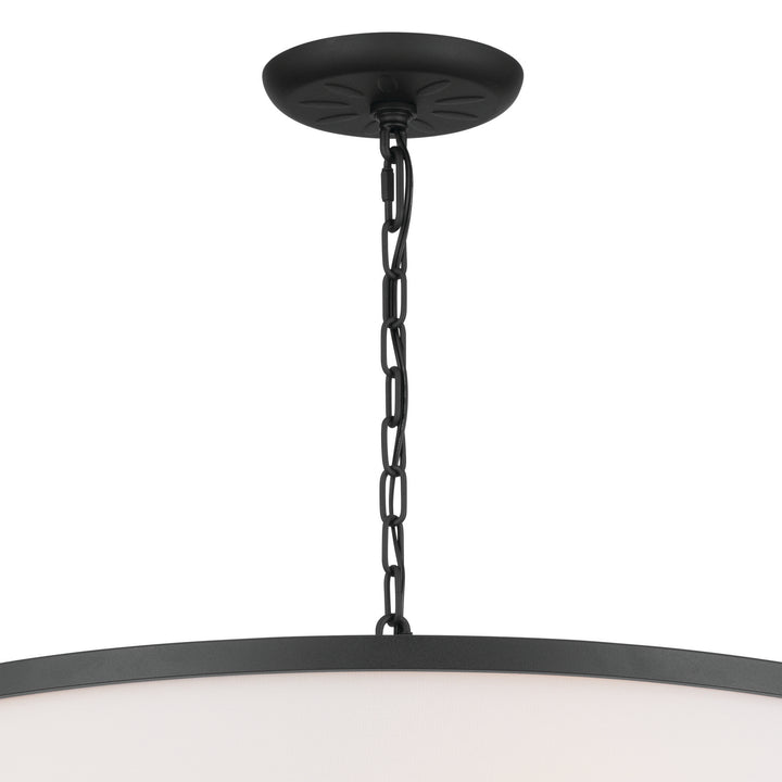 Kichler Canada - 52466BKT - Six Light Chandelier - Heddle - Textured Black