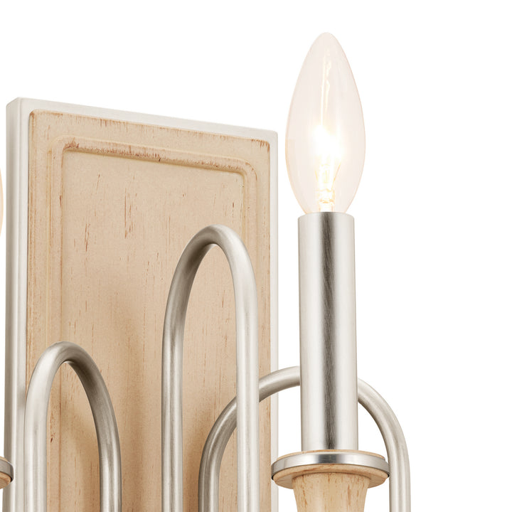 Kichler Canada - 52473NI - Three Light Wall Sconce - Karthe - Brushed Nickel