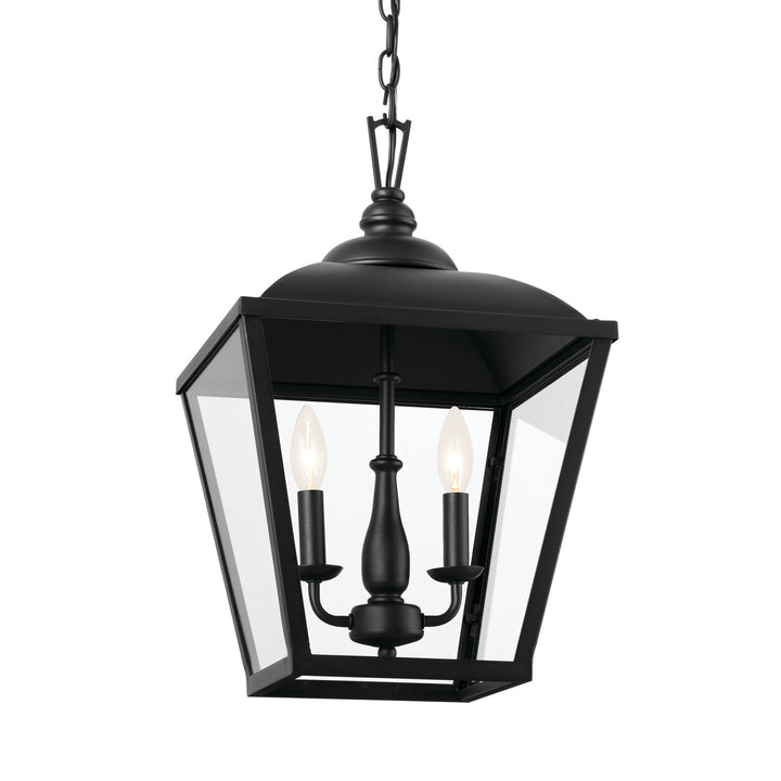 Kichler Canada - 52474BKT - Two Light Pendant - Dame - Textured Black