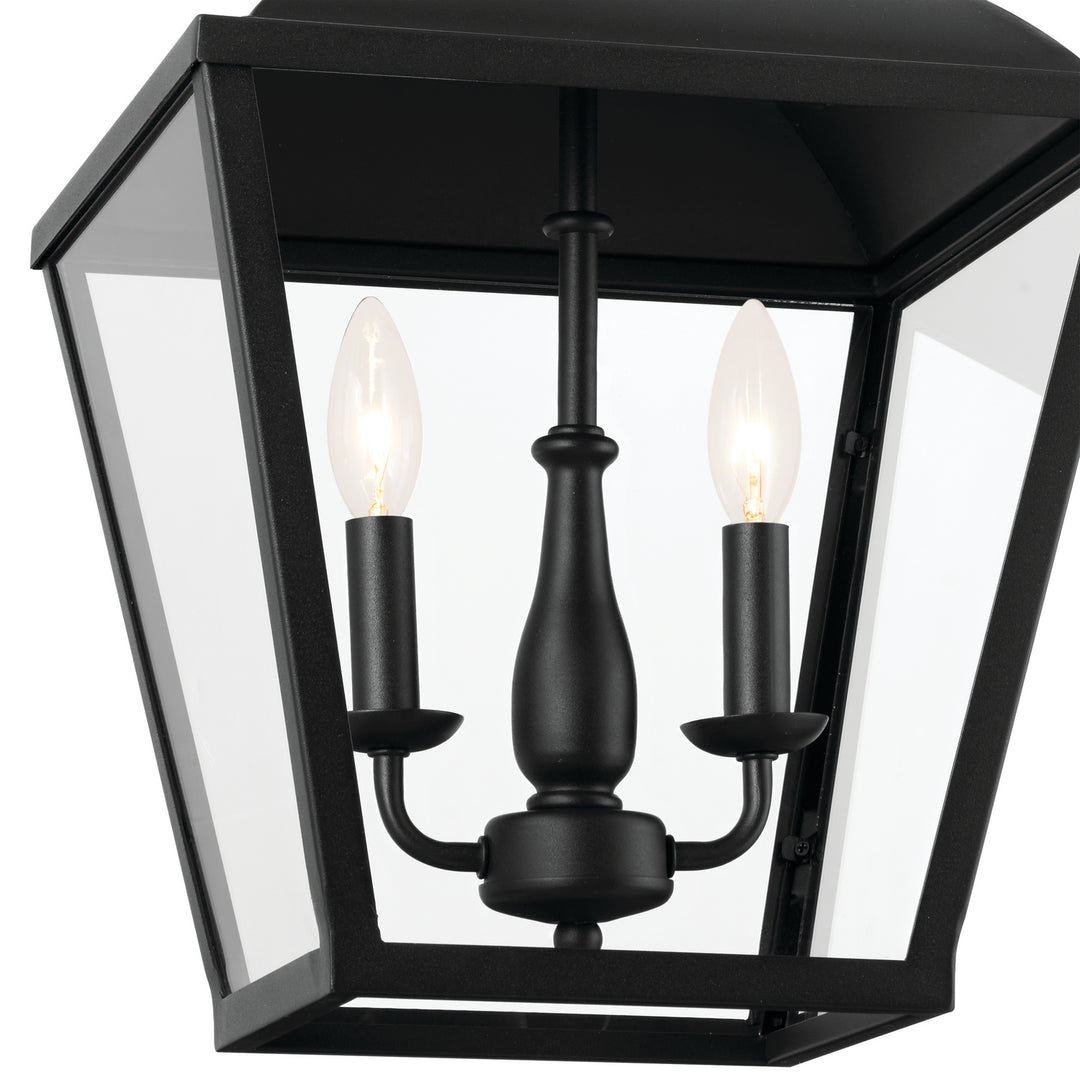 Kichler Canada - 52474BKT - Two Light Pendant - Dame - Textured Black