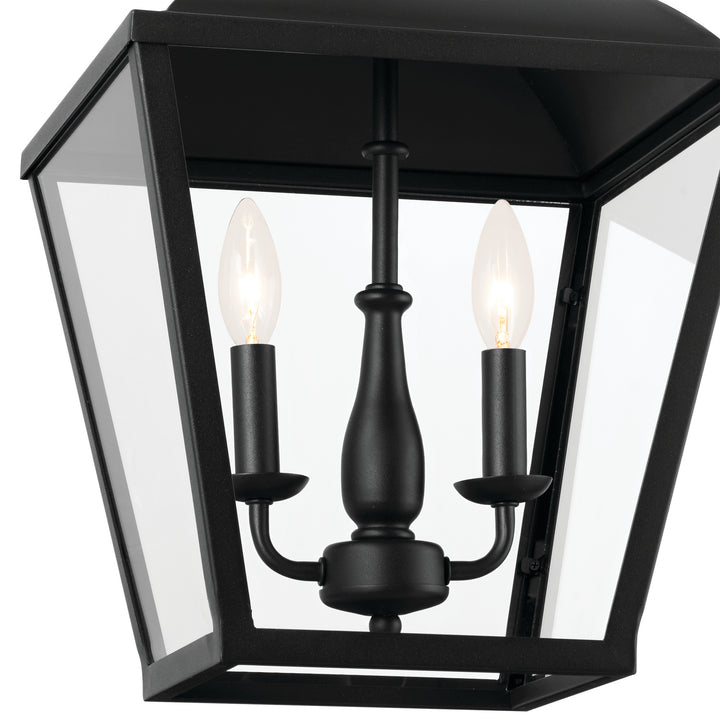 Kichler Canada - 52474BKT - Two Light Pendant - Dame - Textured Black