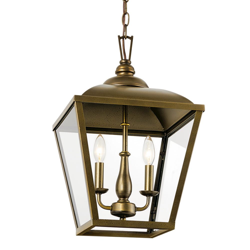 Kichler Canada - 52474CHZ - Two Light Pendant - Dame - Character Bronze