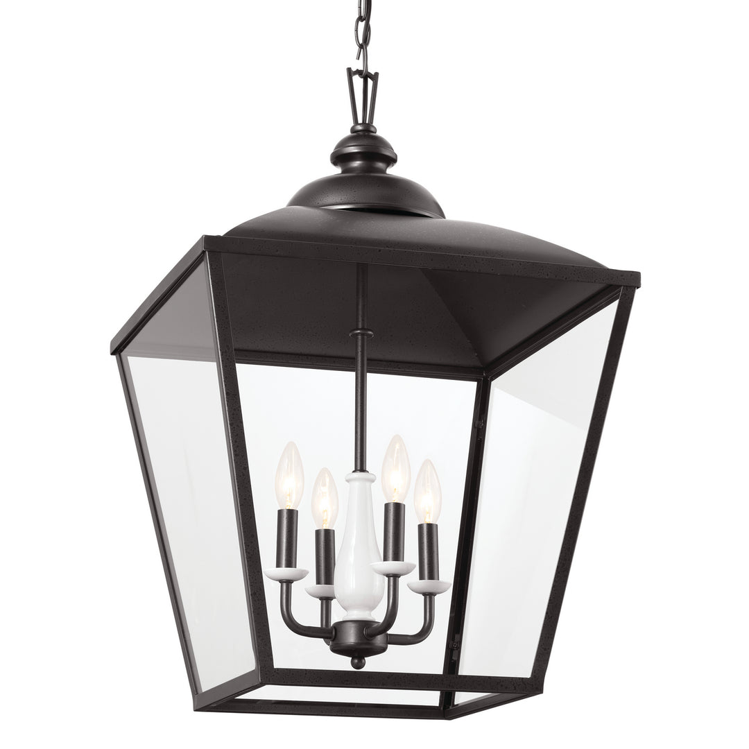 Kichler Canada - 52475AVI - Four Light Foyer Pendant - Dame - Anvil Iron