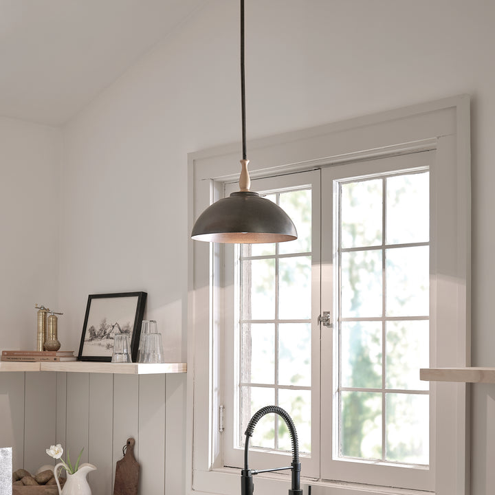 Kichler Canada - 52476AVI - One Light Pendant - Fira - Anvil Iron