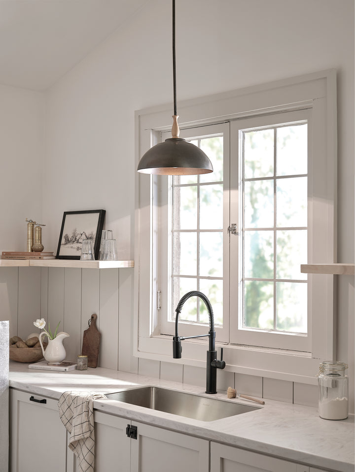 Kichler Canada - 52476AVI - One Light Pendant - Fira - Anvil Iron