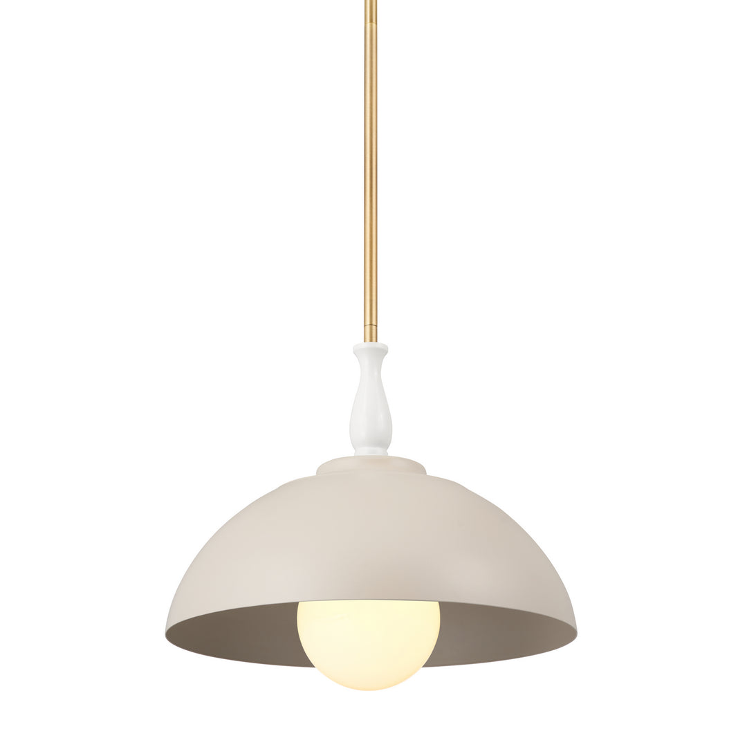 Kichler Canada - 52476GRG - One Light Pendant - Fira - Greige