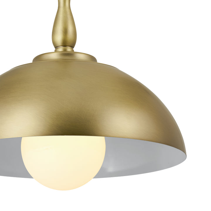 Kichler Canada - 52476NBR - One Light Pendant - Fira - Natural Brass