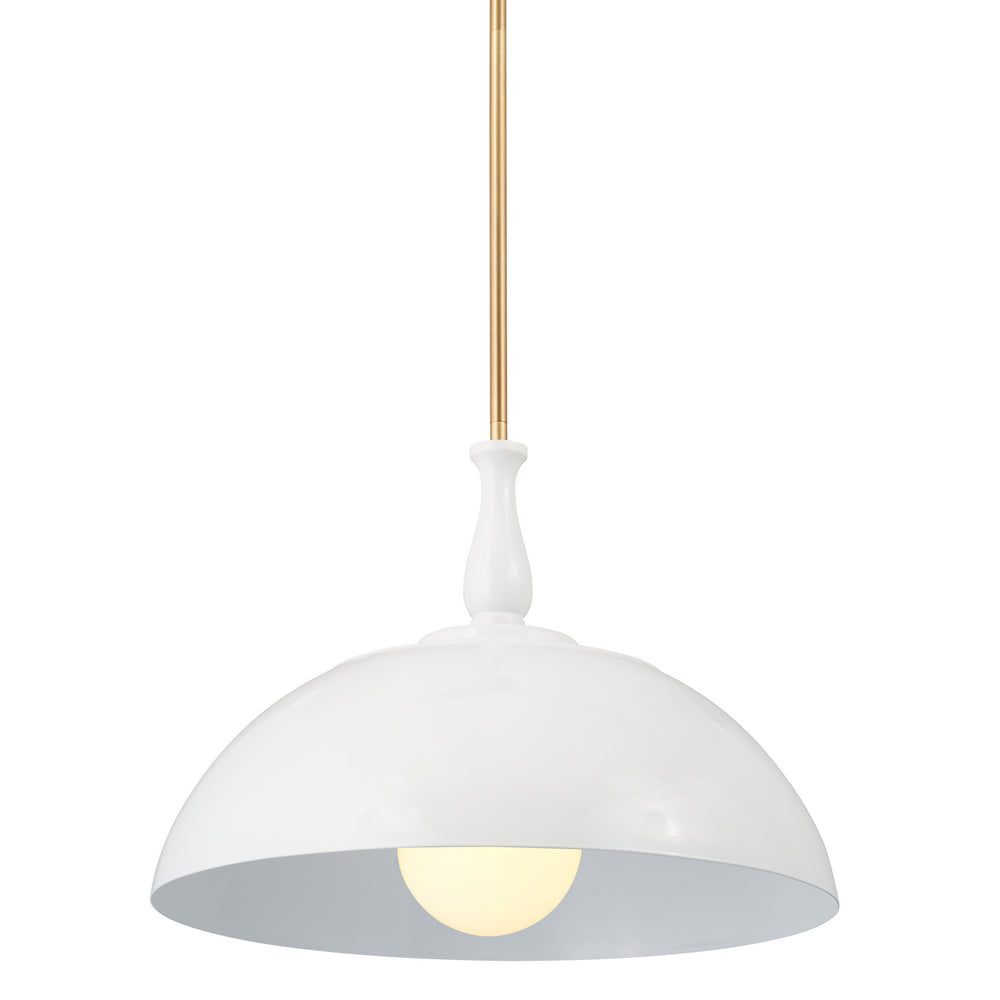 Kichler Canada - 52477WH - One Light Pendant - Fira - White