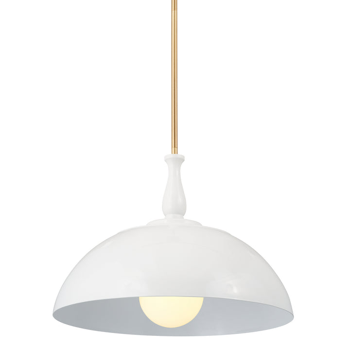 Kichler Canada - 52477WH - One Light Pendant - Fira - White