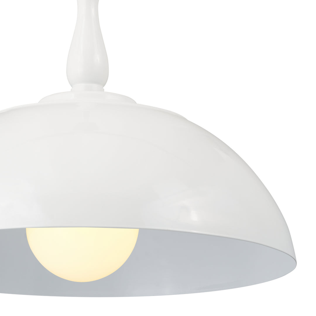 Kichler Canada - 52477WH - One Light Pendant - Fira - White