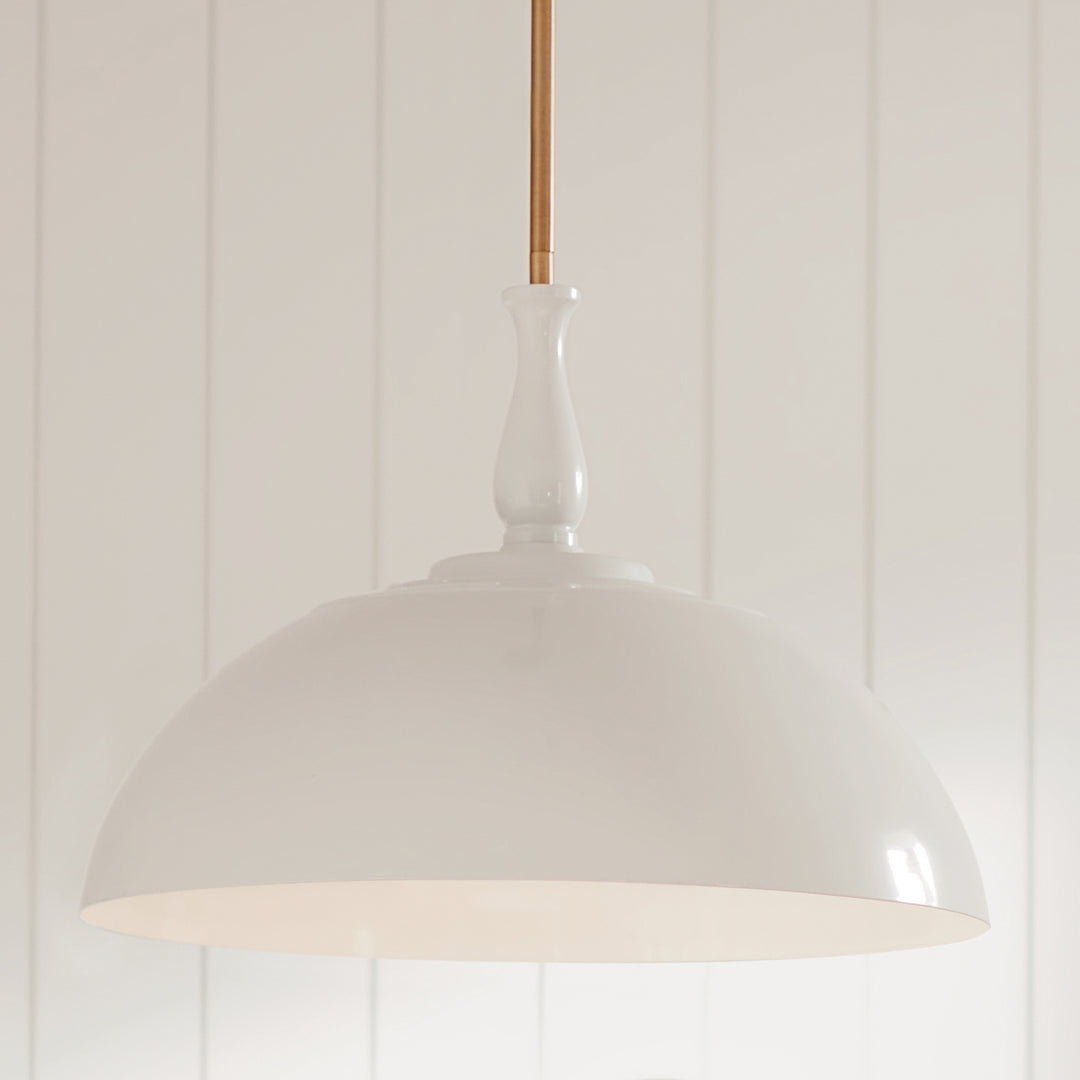 Kichler Canada - 52477WH - One Light Pendant - Fira - White