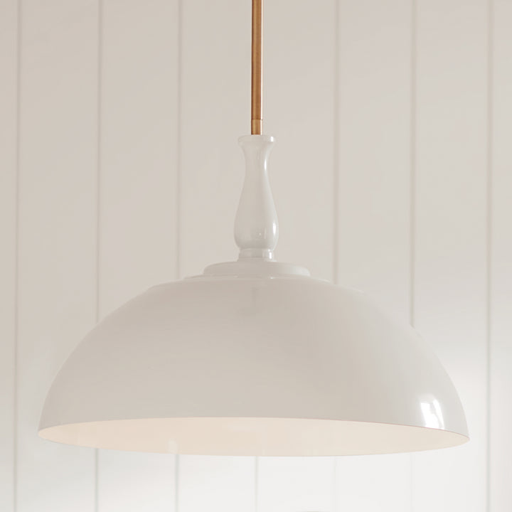 Kichler Canada - 52477WH - One Light Pendant - Fira - White