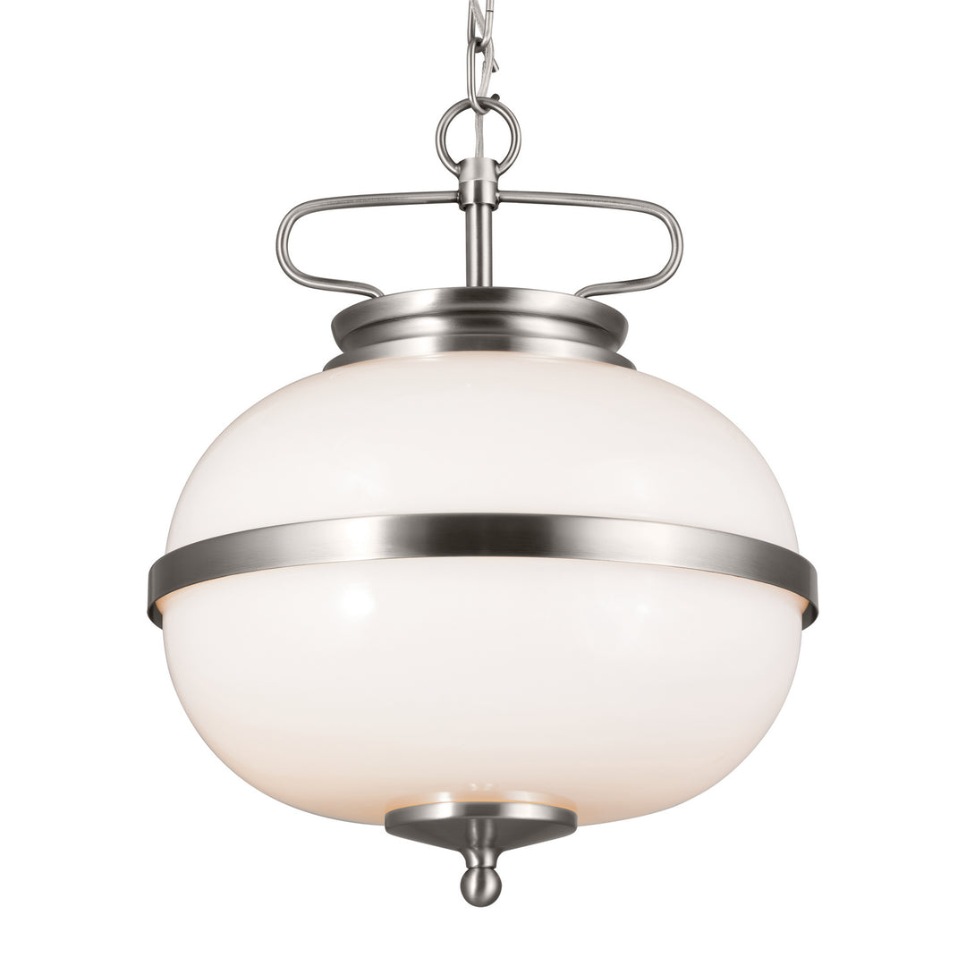 Kichler Canada - 52478CLP - Two Light Pendant - Opal - Classic Pewter
