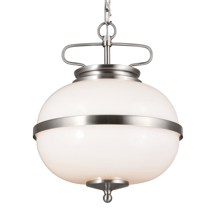 Kichler Canada - 52478CLP - Two Light Pendant - Opal - Classic Pewter