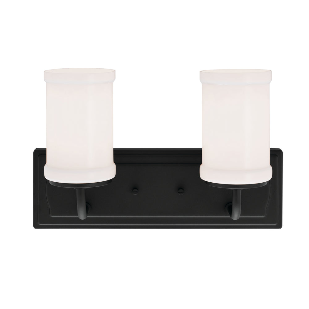 Kichler Canada - 55130BKT - Two Light Bath - Vetivene - Textured Black
