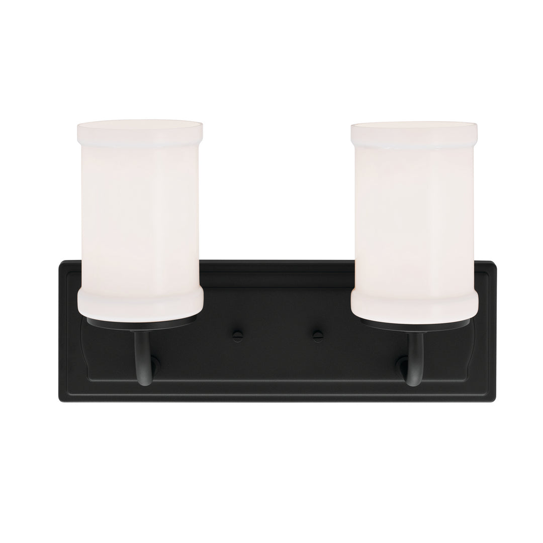 Kichler Canada - 55130BKT - Two Light Bath - Vetivene - Textured Black