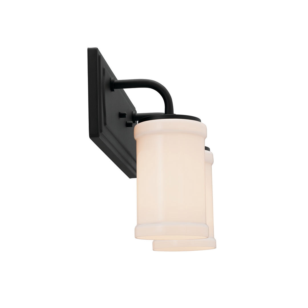 Kichler Canada - 55130BKT - Two Light Bath - Vetivene - Textured Black