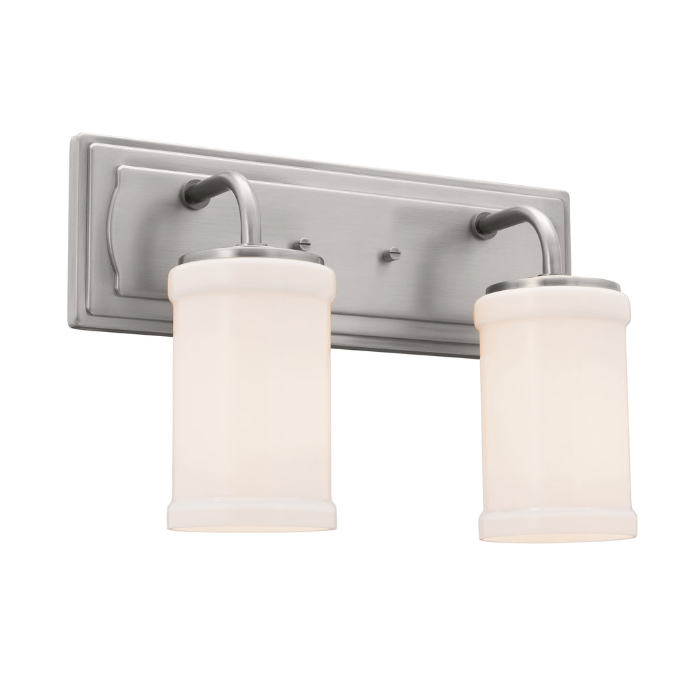 Kichler Canada - 55130CLP - Two Light Bath - Vetivene - Classic Pewter