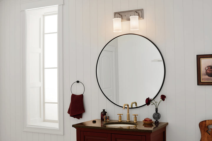 Kichler Canada - 55130CLP - Two Light Bath - Vetivene - Classic Pewter