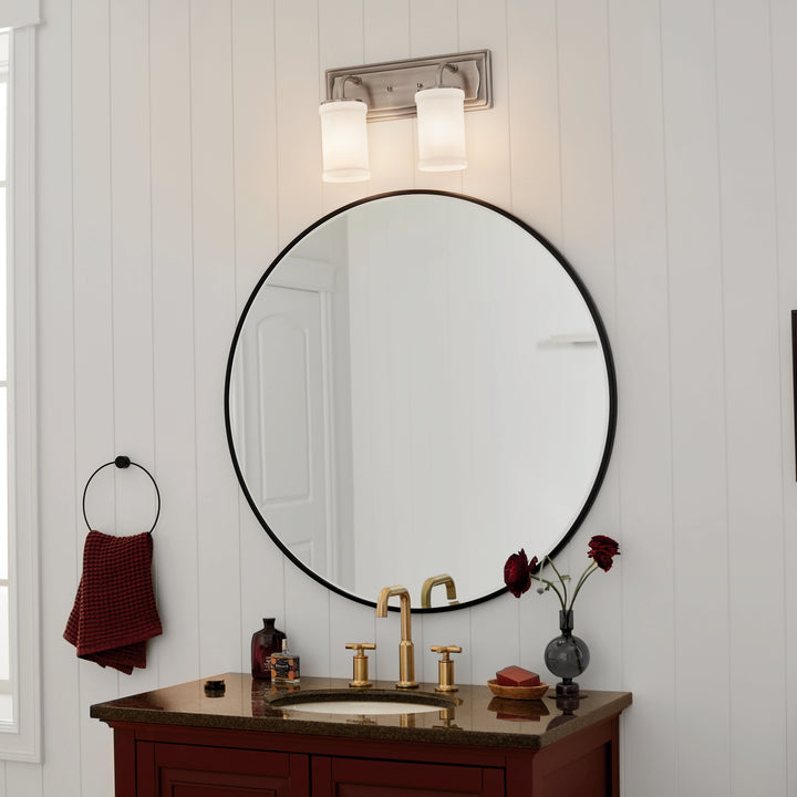 Kichler Canada - 55130CLP - Two Light Bath - Vetivene - Classic Pewter