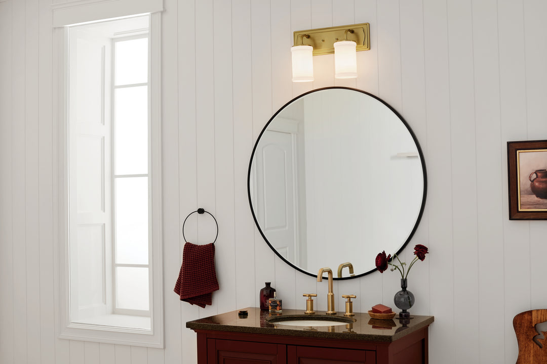Kichler Canada - 55130NBR - Two Light Bath - Vetivene - Natural Brass