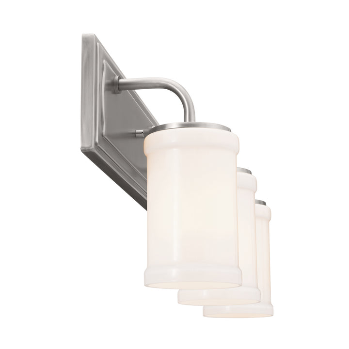 Kichler Canada - 55131CLP - Three Light Bath - Vetivene - Classic Pewter