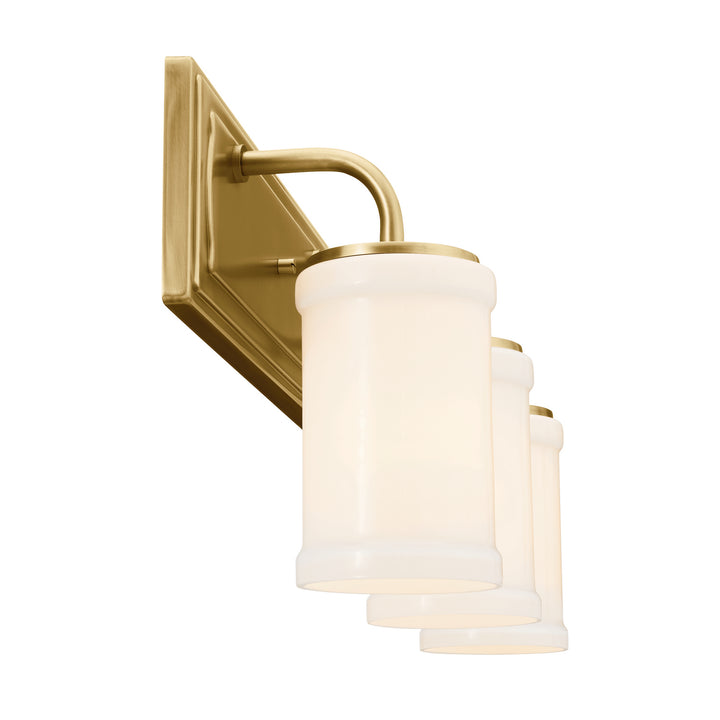 Kichler Canada - 55131NBR - Three Light Bath - Vetivene - Natural Brass