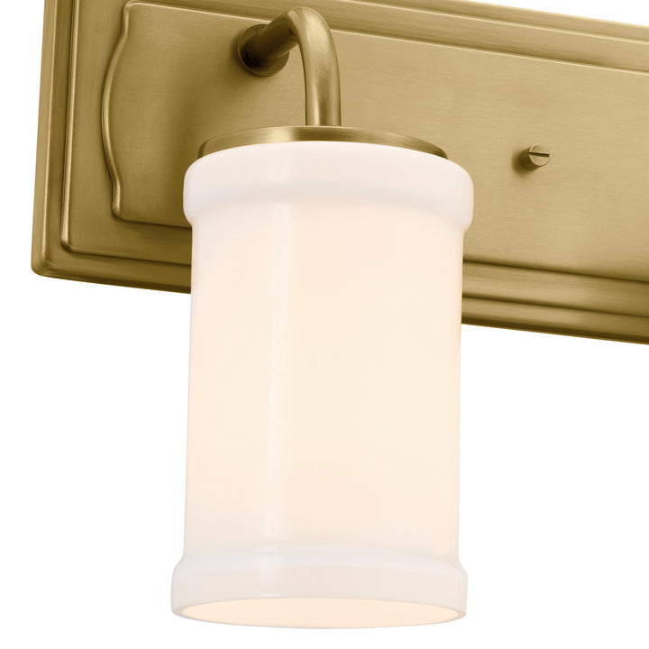 Kichler Canada - 55131NBR - Three Light Bath - Vetivene - Natural Brass