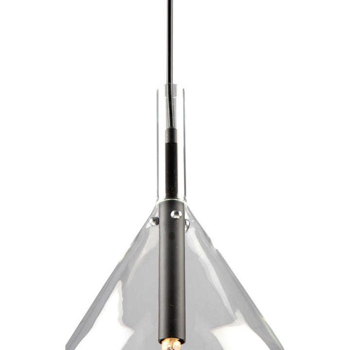 Artcraft Canada - AC11161BK - One Light Pendant - Conic - Black