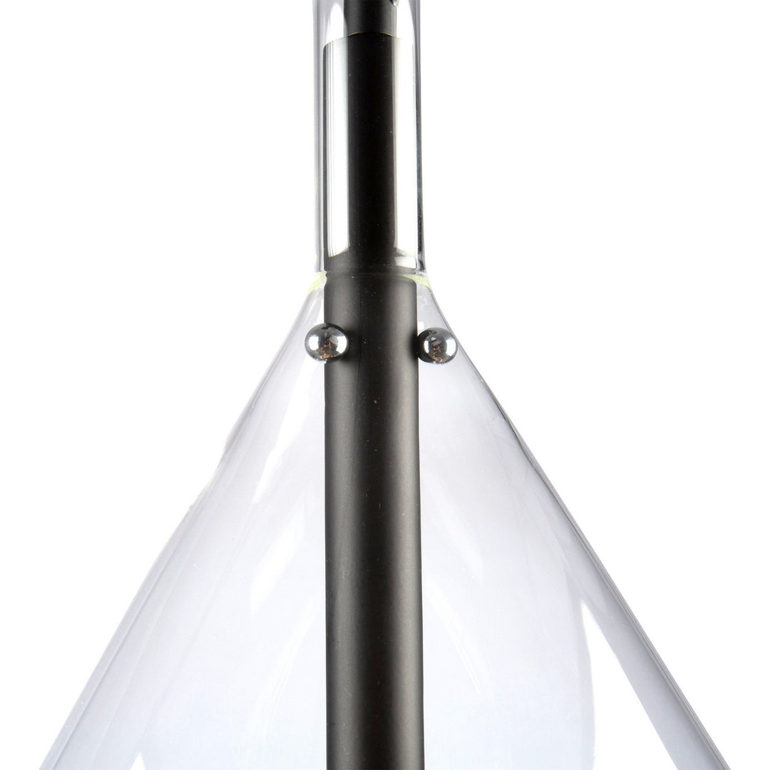 Artcraft Canada - AC11163BK - Three Light Pendant - Conic - Black