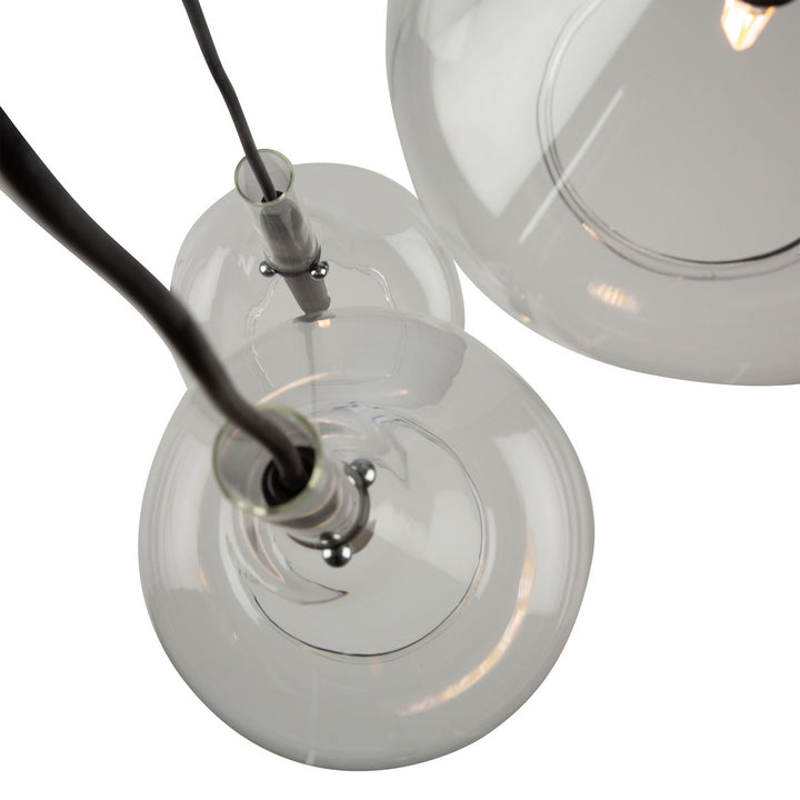 Artcraft Canada - AC11163BK - Three Light Pendant - Conic - Black