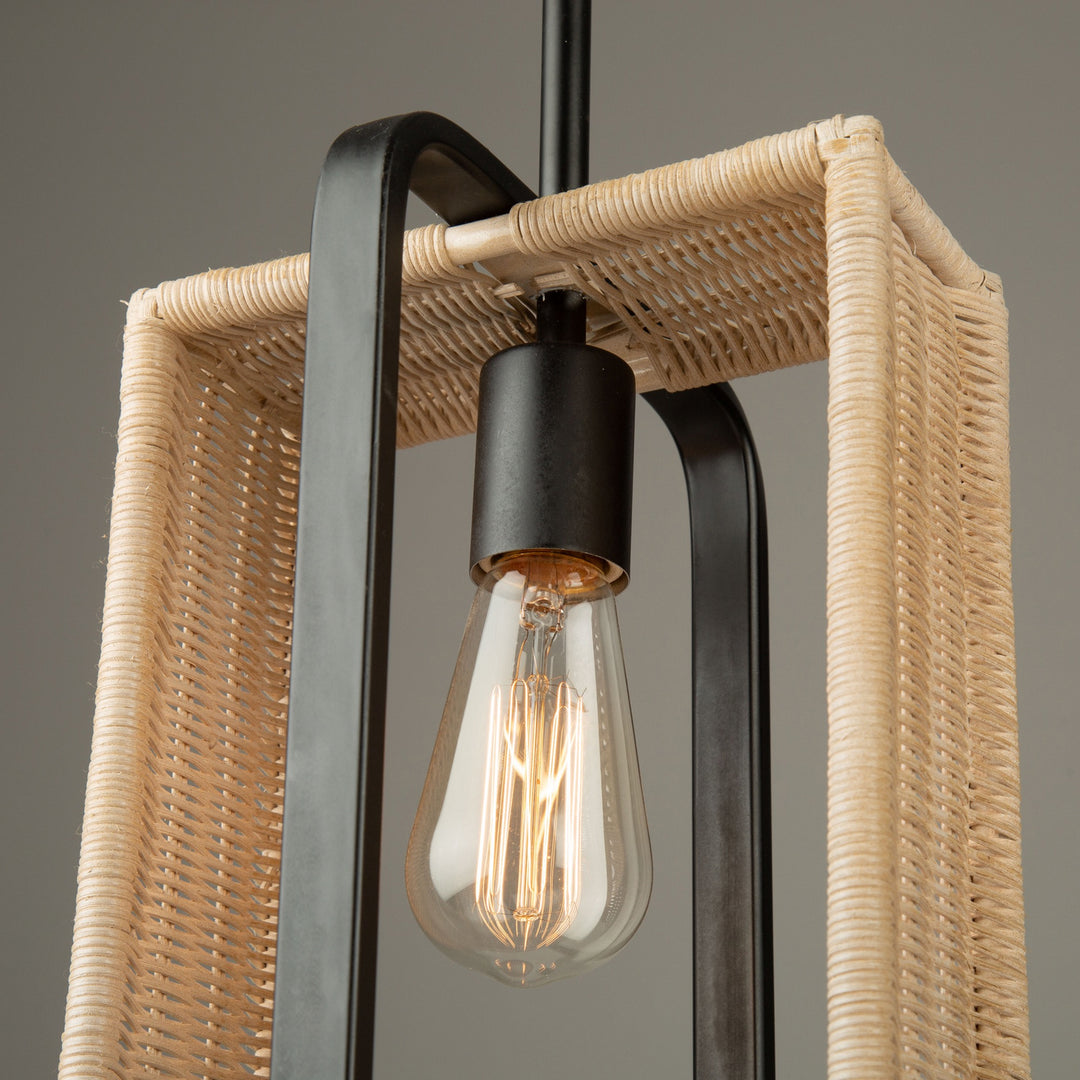 Artcraft Canada - AC11711BK - One Light Pendant - Perris - Black