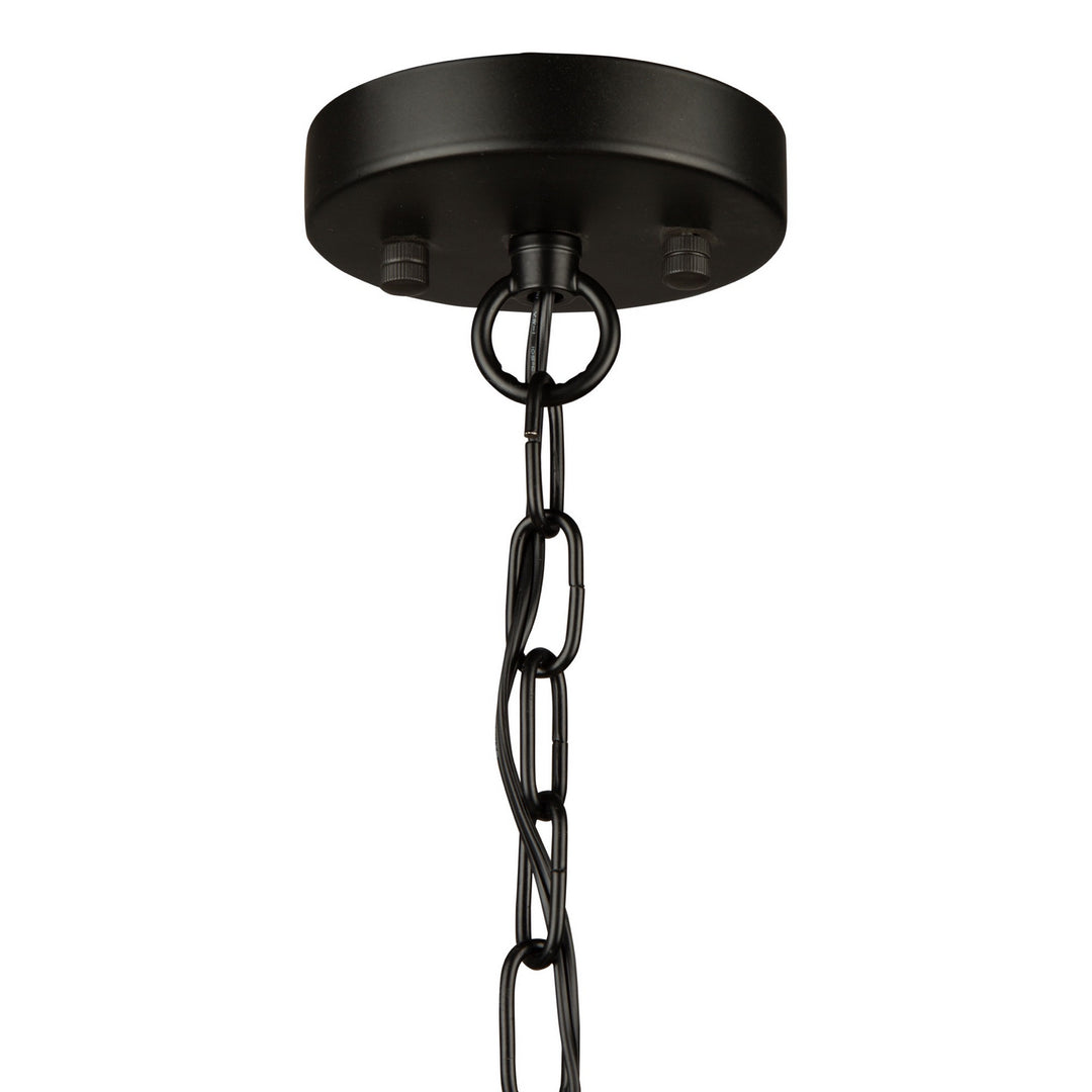 Artcraft Canada - AC11713BK - Three Light Chandelier - Perris - Black