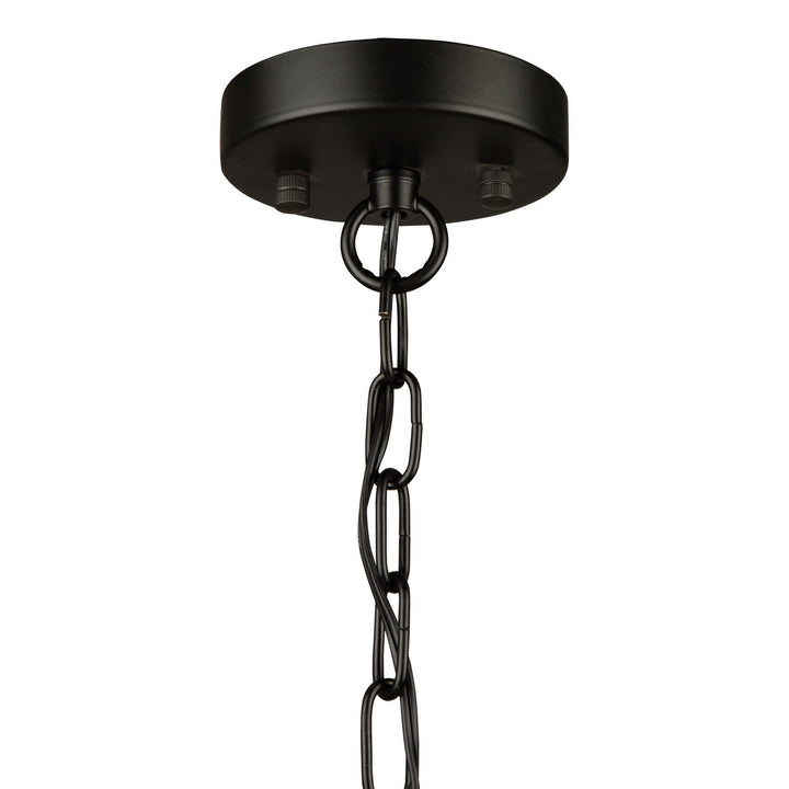 Artcraft Canada - AC11713BK - Three Light Chandelier - Perris - Black